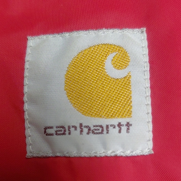Carhartt Mens Bright Red Raincoat - Picture 2 of 5